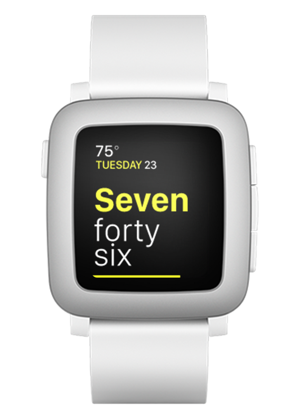 text time watchface